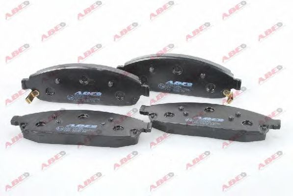 set placute frana,frana disc 2
