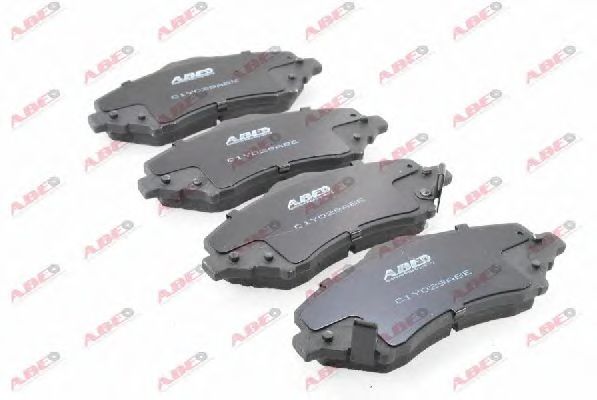 set placute frana,frana disc 2