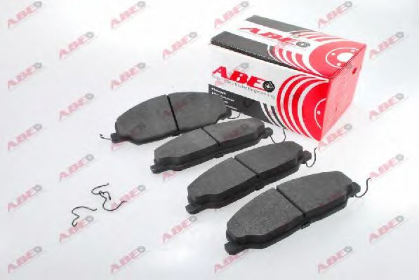 set placute frana,frana disc 2