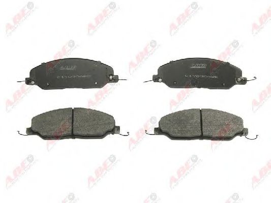 set placute frana,frana disc 3