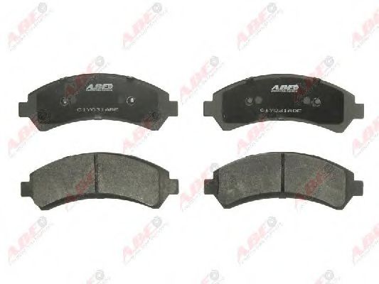 set placute frana,frana disc 3