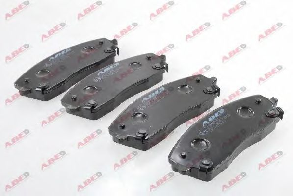 set placute frana,frana disc 2