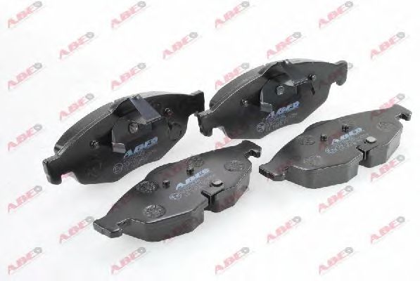set placute frana,frana disc 2