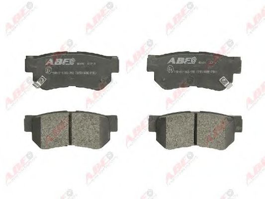 set placute frana,frana disc 3