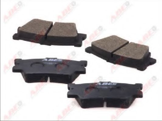 set placute frana,frana disc 2