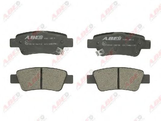 set placute frana,frana disc 2