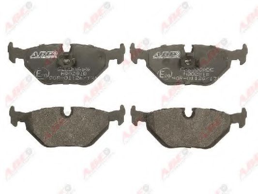 set placute frana,frana disc 2