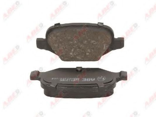 set placute frana,frana disc 2