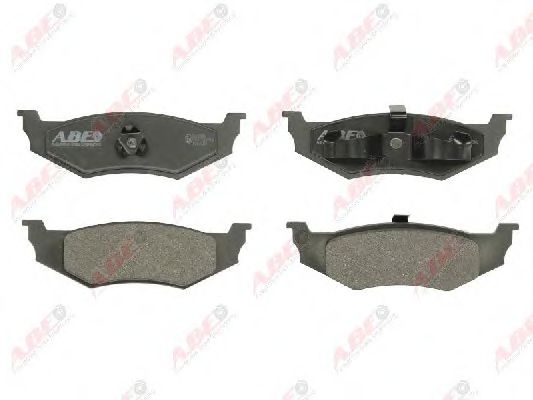 set placute frana,frana disc 3