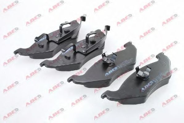 set placute frana,frana disc 2