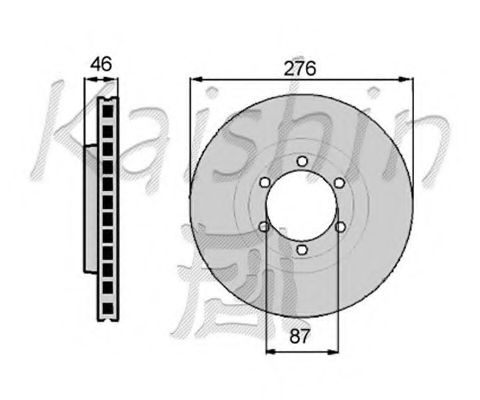 CBR012 Disc frana KAISHIN 