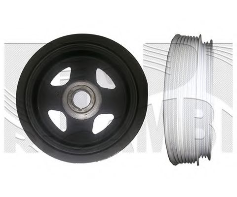 Fulie curea, arbore cotit