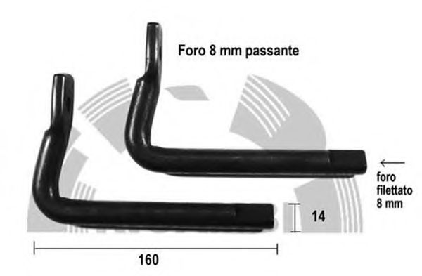 A06748 Intinzator curea, curea distributie AUTOTEAM 