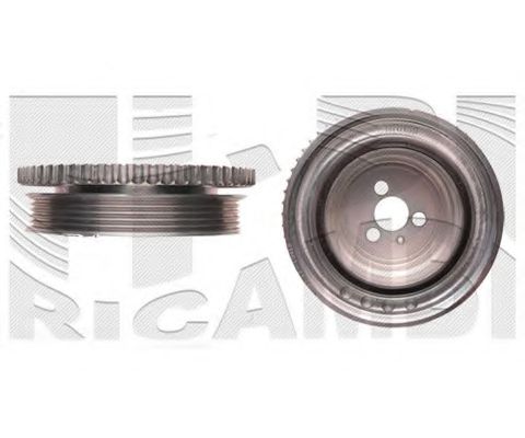 A07156 Fulie curea, arbore cotit AUTOTEAM 