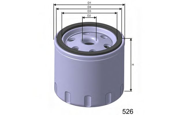 DS001 Element filtrant uscator aer, compresor MISFAT 