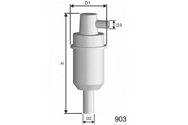 E013 filtru combustibil MISFAT 