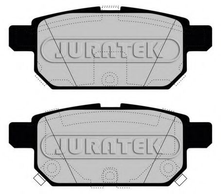 JCP8053 set placute frana,frana disc JURATEK 