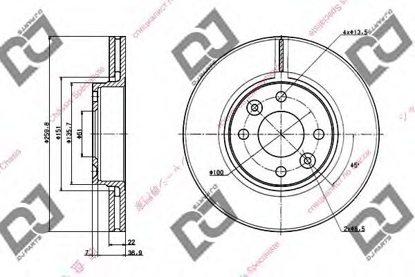 Disc frana