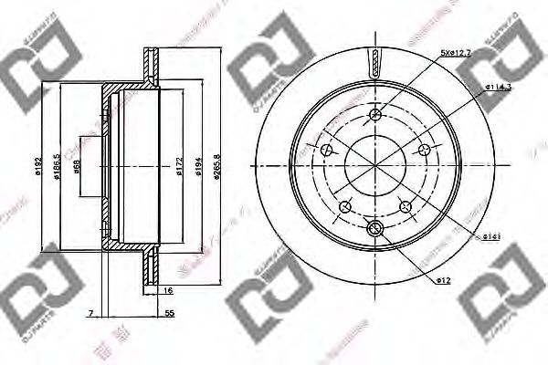 Disc frana