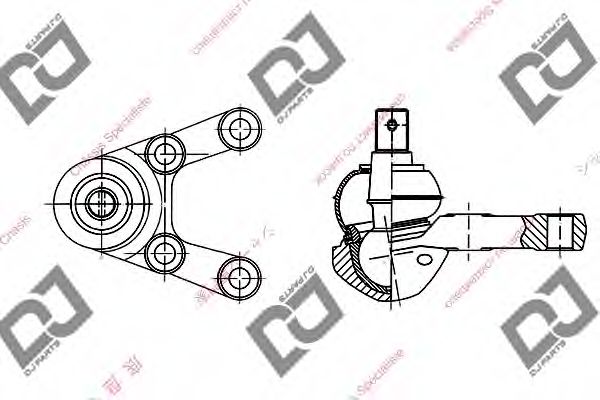 DB1040 Articulatie sarcina/ghidare DJ PARTS 
