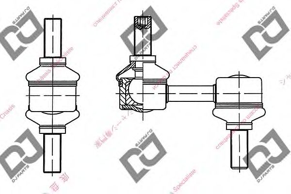 Brat/bieleta suspensie, stabilizator