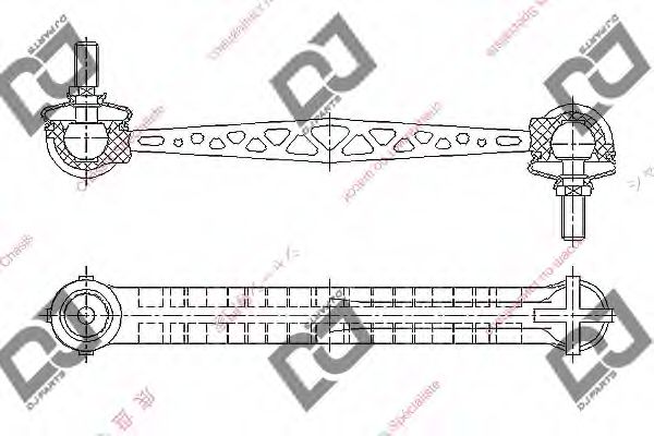 Brat/bieleta suspensie, stabilizator