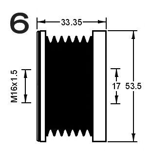Sistem roata libera, generator 3