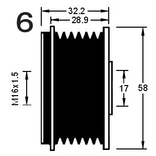Sistem roata libera, generator 3