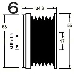 Sistem roata libera, generator 3