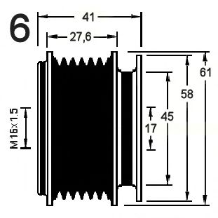 Sistem roata libera, generator 3