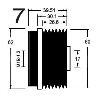 Sistem roata libera, generator 3