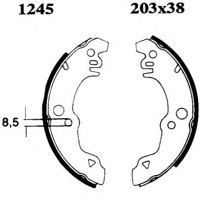 Set saboti frana