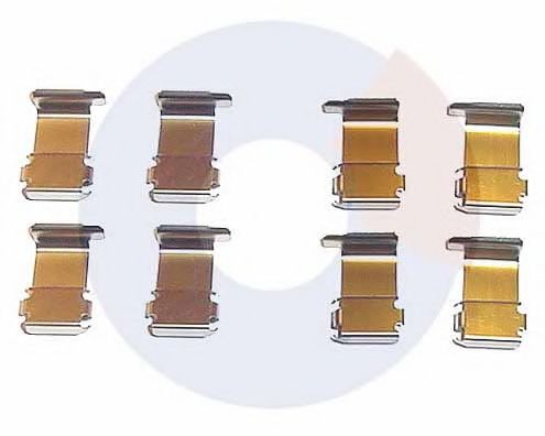 Set accesorii, placute frana