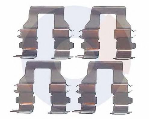 Set accesorii, placute frana