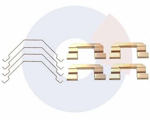 Set accesorii, placute frana