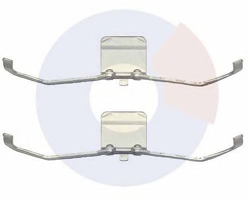 Set accesorii, placute frana