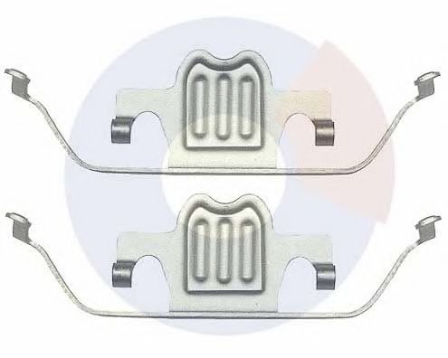 Set accesorii, placute frana