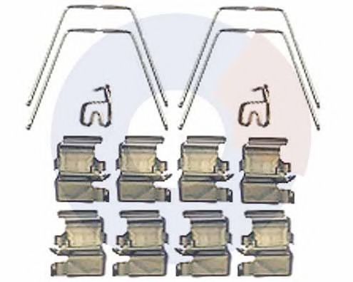 Set accesorii, placute frana