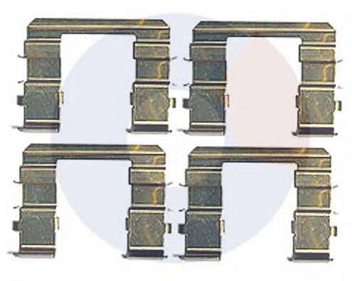 Set accesorii, placute frana