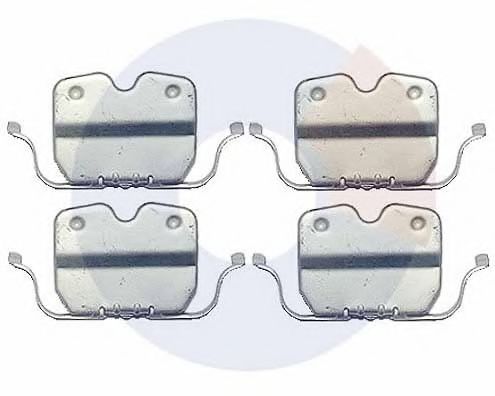 Set accesorii, placute frana