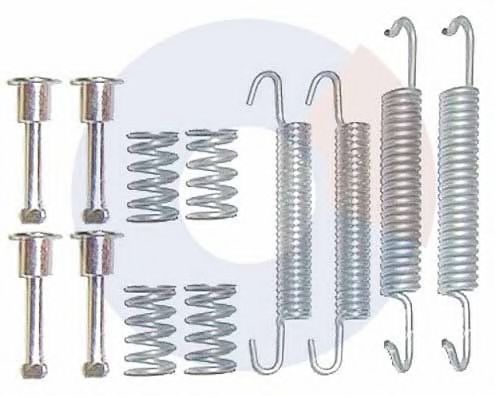 set accesorii, saboti frana parcare