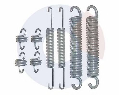 3109 Set accesorii, sabot de frana CARRAB BRAKE PARTS 