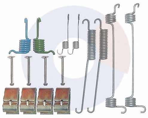 Set accesorii, sabot de frana