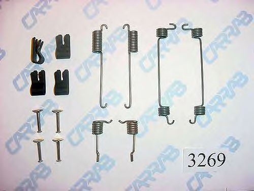 Set accesorii, sabot de frana