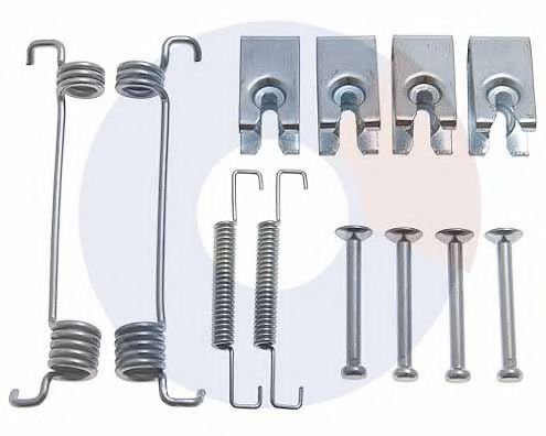 set accesorii, saboti frana parcare