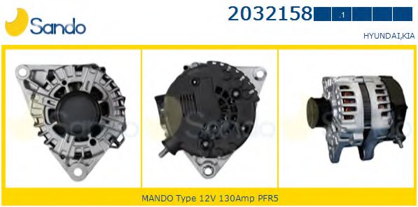 2032158.1 Generator / Alternator SANDO 