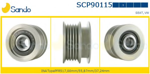 Fulie, alternator