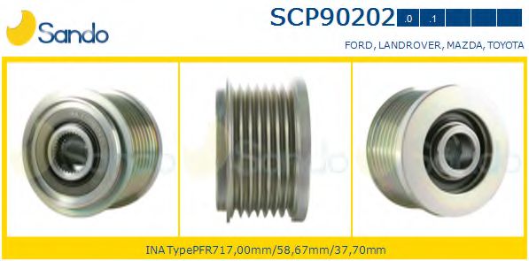 Fulie, alternator
