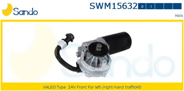 SWM15632.0 motor stergator SANDO 