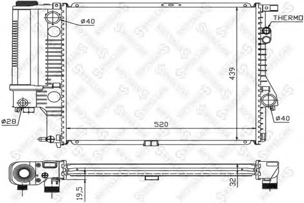 Radiator, racire motor